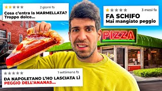 LA PEGGIOR PIZZA AL MONDO [upl. by Shurwood885]