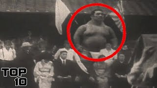 Top 10 REAL Life Giants That Actually Existed [upl. by Eiramanit]