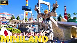 Japan🇯🇵 Legoland Miniland Full Visual Walking Tour 4K 2024 Small World Miniature World Model Village [upl. by Eednarb]