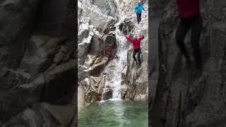 Samothraki Canyoning canyoning greece islandadventures samothraki [upl. by Biddy]