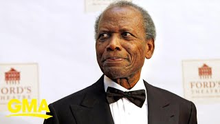 Sidney Poitier dies at 94  GMA [upl. by Emmy]