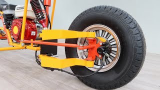 Homemade Awesome Motorbike 200cc Use Single Side Front And Rear Swingarm [upl. by Zwick846]