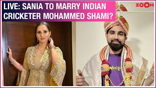 LIVE Sania Mirza to MARRY Indian cricketer Mohammed Shami [upl. by Honan]