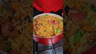 Arroz con Chancho y Chorizo Navideño🎅 ArrozConChancho Navideño Perú [upl. by Inverson530]