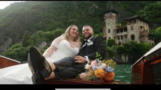 Jessica amp Tyler Wedding  Lake Como Italy  June 2nd 2024  Hotel Villa Cipressi [upl. by Epperson]