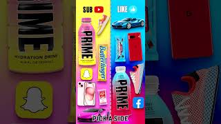 Strawberry Banana VS Cherry Freeze PRIME Hydration RARE drinkprime prime ksi loganpaul viral [upl. by Rowena248]