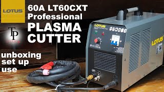 Lotus Plasma Cutter  Unboxing setup and use [upl. by Ainalem]