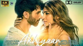 Akhiyaan Gulaab 4KSong Shahid Kapoor Kriti Sanon  Mitraz  Teri Baaton Mein Aisa Uljha Jiya [upl. by Aleece610]