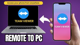 Remote HP Dari PC Menggunakan TeamViewer [upl. by Blayne]