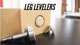 How To Make Furniture Level  Woodworking Tips [upl. by Mathian]