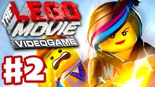 The LEGO Movie Videogame  Gameplay Walkthrough Part 2  Wildstyle Rescues Emmet PC Xbox One PS4 [upl. by Reinar]