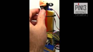 PEZ Robo Dispenser using Arduino amp Servo r01 [upl. by Demy]