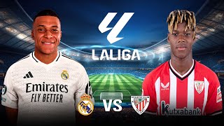 FC 24  Real Madrid vs Athletic Bilbao  LaLiga  2425 Full Match [upl. by Annovahs]