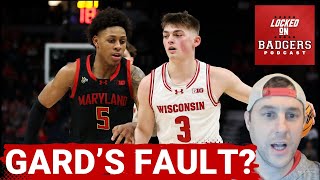 Wisconsin Badgers basketball and football QA show Greg Gards fault that Essegien transfered [upl. by Krahling718]