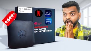 My Experience with Airtel Xstream Fiber  Unlimited Entertainment Box [upl. by Audy487]