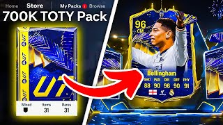 6 TOTYTOTY ICONS PACKED 🤯 700K EPIC TOTY PACKS  FC 24 Ultimate Team [upl. by Slavin]