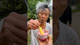 The kind old man ate chocolate ice cream with chili sauce watermelon ice cream eye candy [upl. by Pattison164]