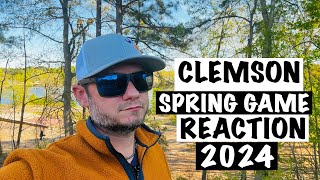 CLEMSON FOOTBALL SPRING GAME REACTION 2024 [upl. by Rolland]