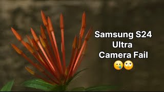 Samsung S24 Ultra Camera Fail 🥲🥲 samsung trouble cameralens [upl. by Perretta]