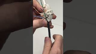 How to terminate Commscope CCA connectors Short [upl. by Cram]