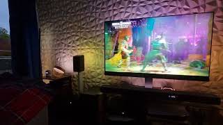 Xbox series x looks amazing on Philips 908 amp Hue Sync Box 8k 21 [upl. by Ardussi]