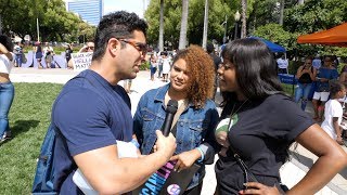 Interviewing Women At Black Womens March [upl. by Sybil]