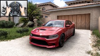 Dodge Charger SRT Hellcat  Forza Horizon 5 Thrustmaster TX Gameplay [upl. by Anytsyrk]