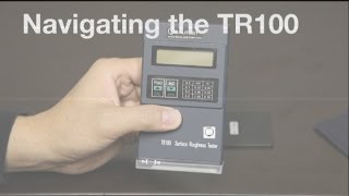 Qualitests TR100  Navigating the TR100 [upl. by Cela]