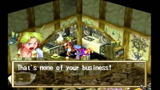 Lets Play Grandia Part 2 Parm  Lilly the Tray Wielding Pirate [upl. by Acissej]