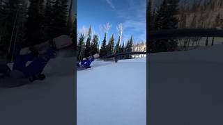 slightly fell snowboarding slams fail snow winter steamboat wintersport snowboardtricks [upl. by Nevada582]