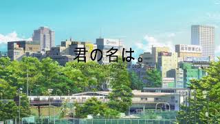 RADWIMPS  Akogare Cafe Cafe at Last Kimi no Na wa Your Name OST [upl. by Ahsilav559]