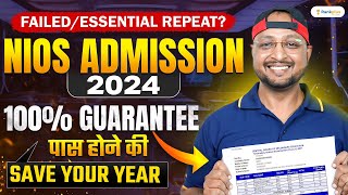 NIOS Admission 2024  All About NIOS  CBSE Failed Students Must Watch  Physics Baba [upl. by Lear]