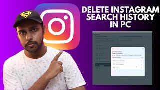 Delete instagram search history in pc  how to clear instagram search history in pc [upl. by Annuaerb]