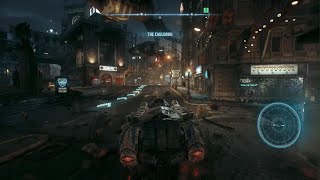 BATMAN ARKHAM KNIGHT Difficult Bleake Island Checkpoint Easy Way [upl. by Enaywd]