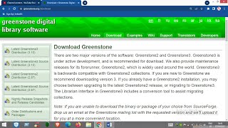 how to download and install greenstone digital library software GSDL on window operating system [upl. by Otila]