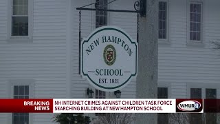 NH ICAC task force searches building at New Hampton School [upl. by Anyale49]