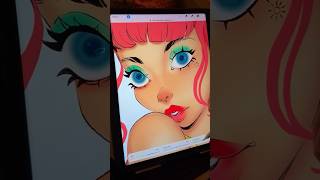 Digital art line art howtodraw digitaldraw digitalart digitalpainting procreate [upl. by Goth185]