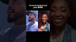 She was so aggravated with him JamaicanAccent FunnyMemes FunnyReels Explore Viral Fyp Jamaica [upl. by Arianie463]