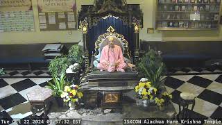 LIVE Broadcast  ISKCON Alachua Hare Krishna Temple [upl. by Clementius]