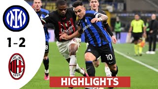 Inter Milan vs AC Milan 12 All Goals amp Extended Highlights [upl. by Dirrej925]