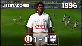 Universitario 11 Defensor Sporting  Copa Libertadores  Completo  Gol del Diablo Carazas 1996 ⚽🎞 [upl. by Fulmis]