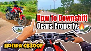 Important Bike Riding Tips  How to Downshift Gears Like a Pro 😎 Proper Downshifting Method [upl. by Ecikram]