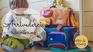 Nähanleitung Weekender Arrivederci [upl. by Acinorrev]