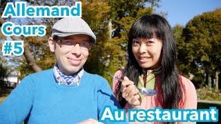 COURS D’ALLEMAND 5  Au restaurant [upl. by Atwahs1]