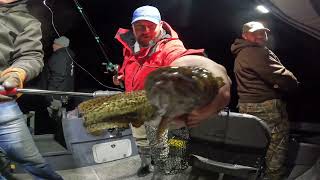 Winter Open Water Burbot Fishing [upl. by Urdna]