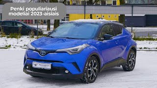 Populiariausi 2023ųjų automobiliai  Polizinginiai automobiliai [upl. by Irej]