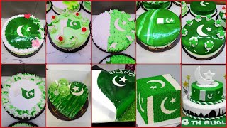 14 August Celebration cake designs l Latest 14 August cake decorations designing ideas l Cake [upl. by Vijar174]