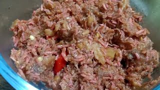 Bagoong alamang with fried pork  bagoong alamang recipe [upl. by Iene878]