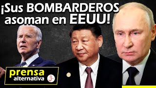 Bombarderos nucleares fueron enviados por Rusia y China para [upl. by Nawat]