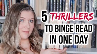 THRILLER BOOK RECOMMENDATIONS 2022  THRILLERS TO BINGE IN ONE SITTING [upl. by Fennessy941]